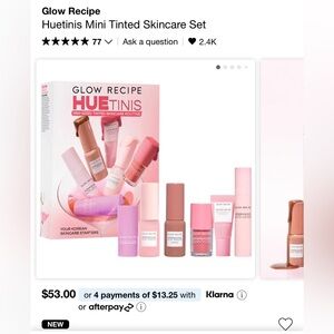 Glow Recipe Huetinis Mini Tinted Skincare Set